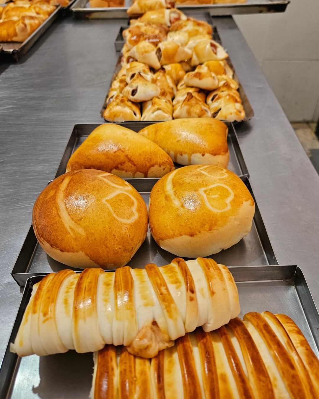 Salgados na mesa